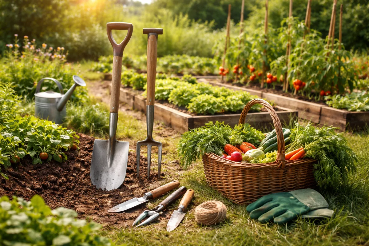 Quels outils de jardin pour un jardin potager en permaculture