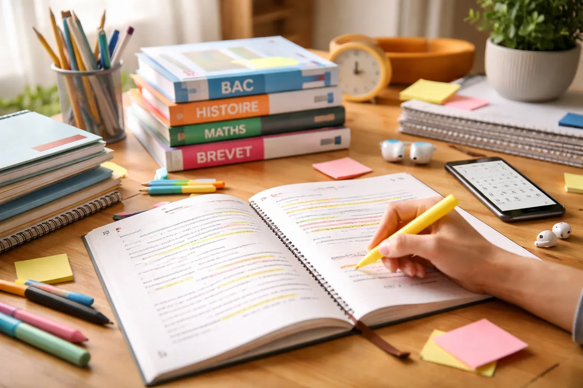 Comment organiser ses révisions Bac et Brevet pour maximiser ses résultats