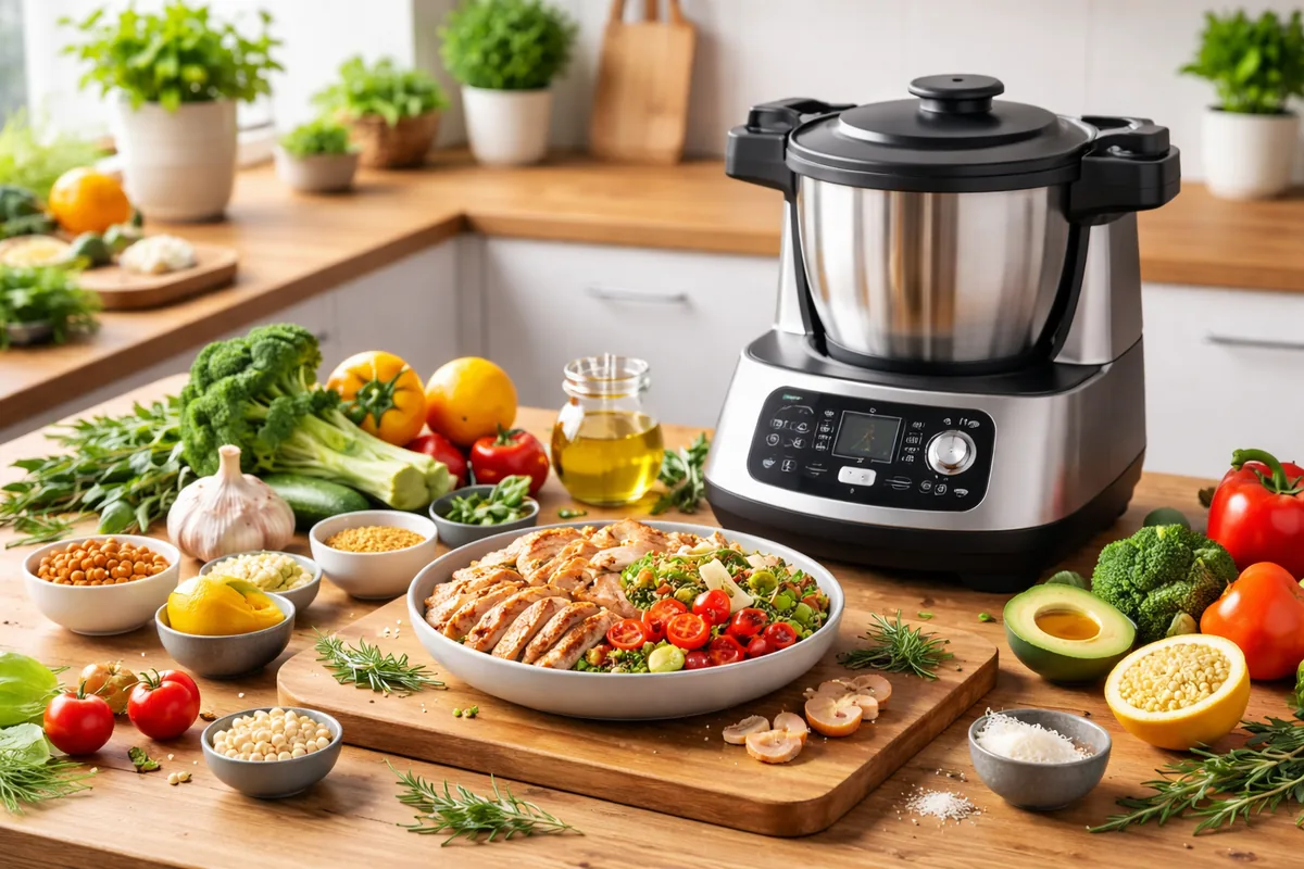 Comment cuisiner des plats sains avec des produits de qualité et un robot de cuisine