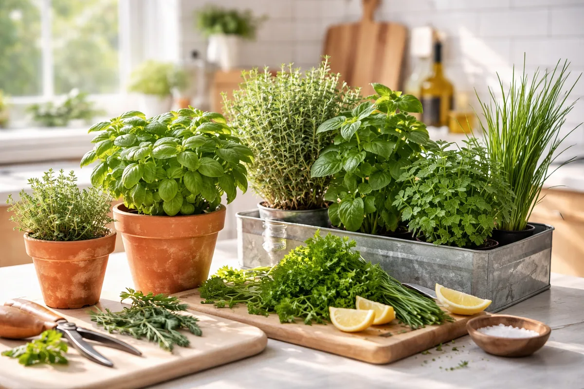 Comment créer un jardin d'herbes aromatiques à la maison